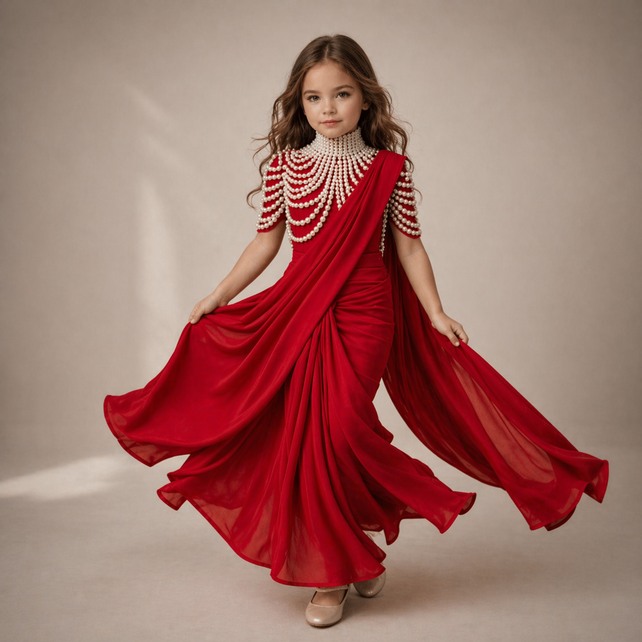 Pre Order: Queen Saree Set