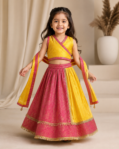 Pre Order: Radha Rangrez Lehenga Set