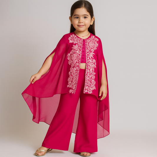 Pre Order: Noor-e-Gul Cape Outfit