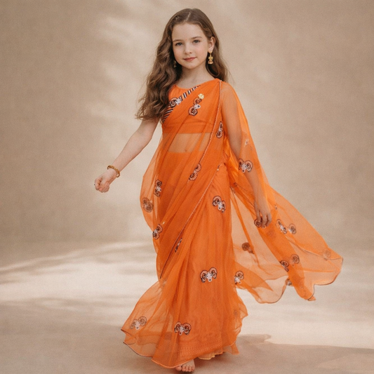 Pre Order: Kesari Utsav Saree