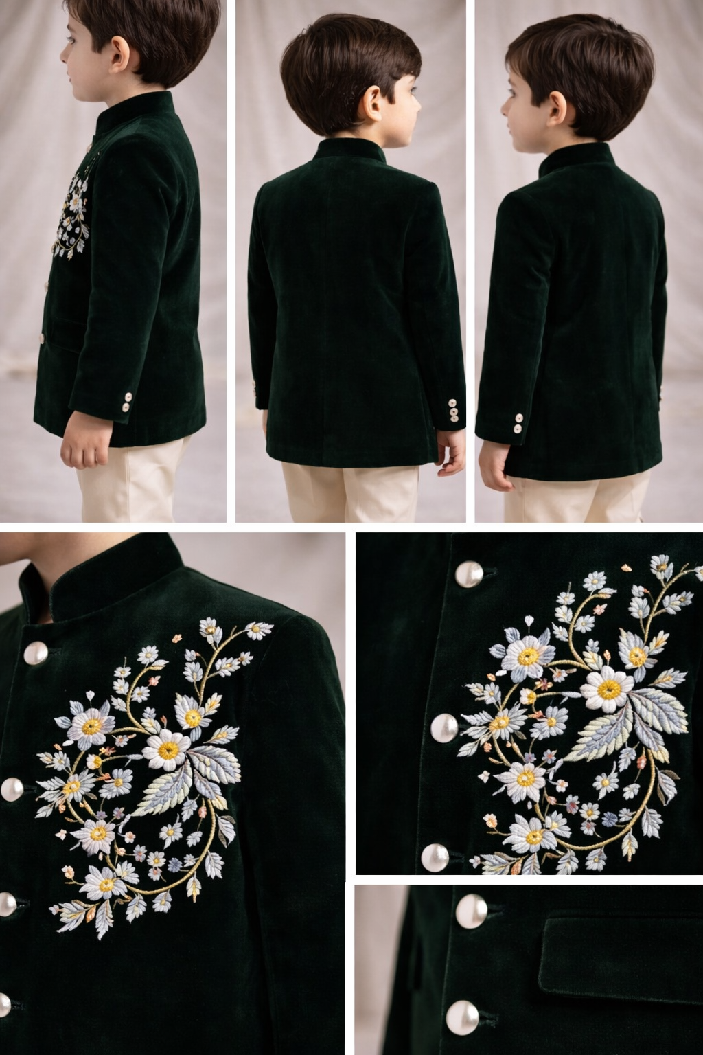 Pre Order: Zariya Floral Luxe Sherwani