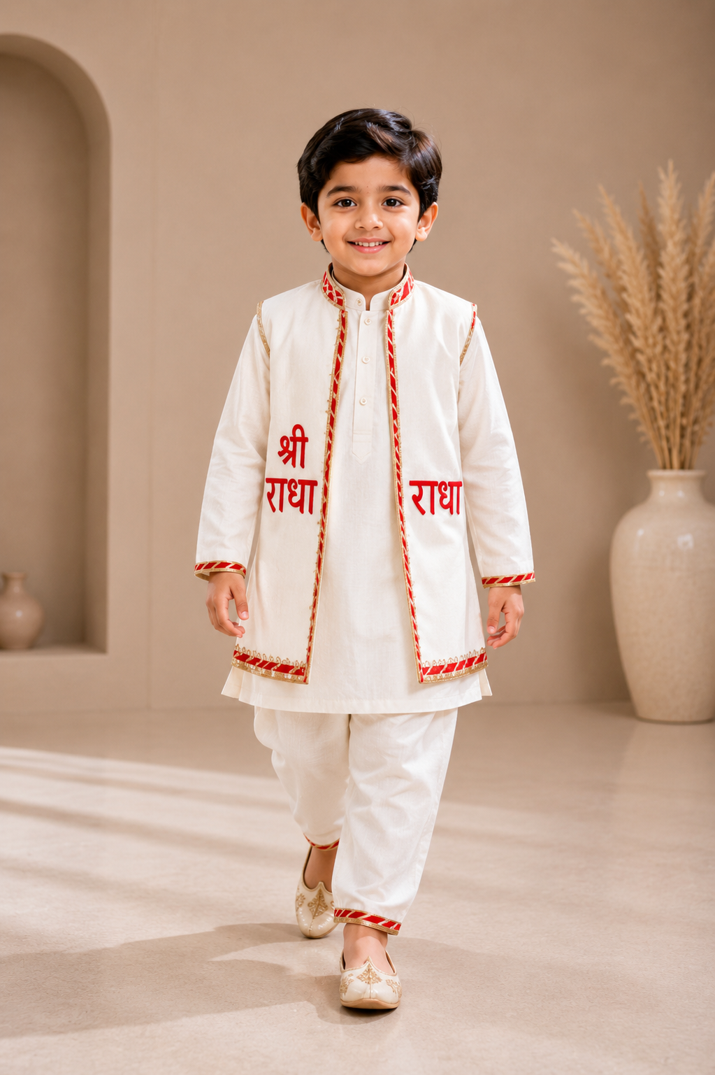 Pre Order: Radha Bhakti Kurta Set