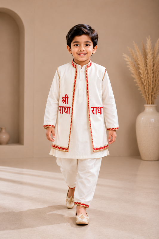 Pre Order: Radha Bhakti Kurta Set