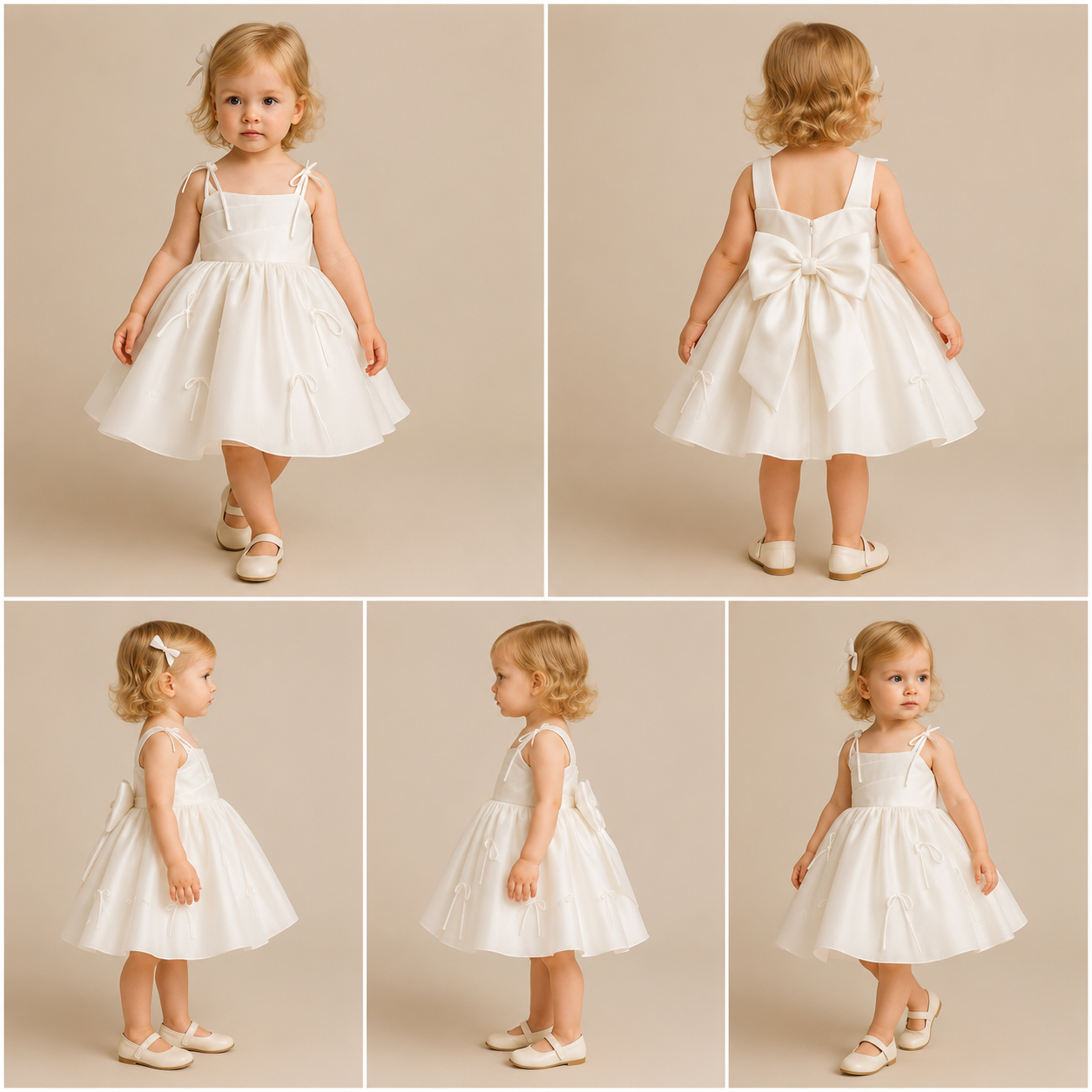 Pre Order: Luna Satin White Dress.