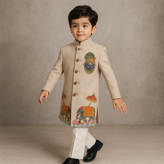 Pre Order: Royal Heritage Sherwani And Pant