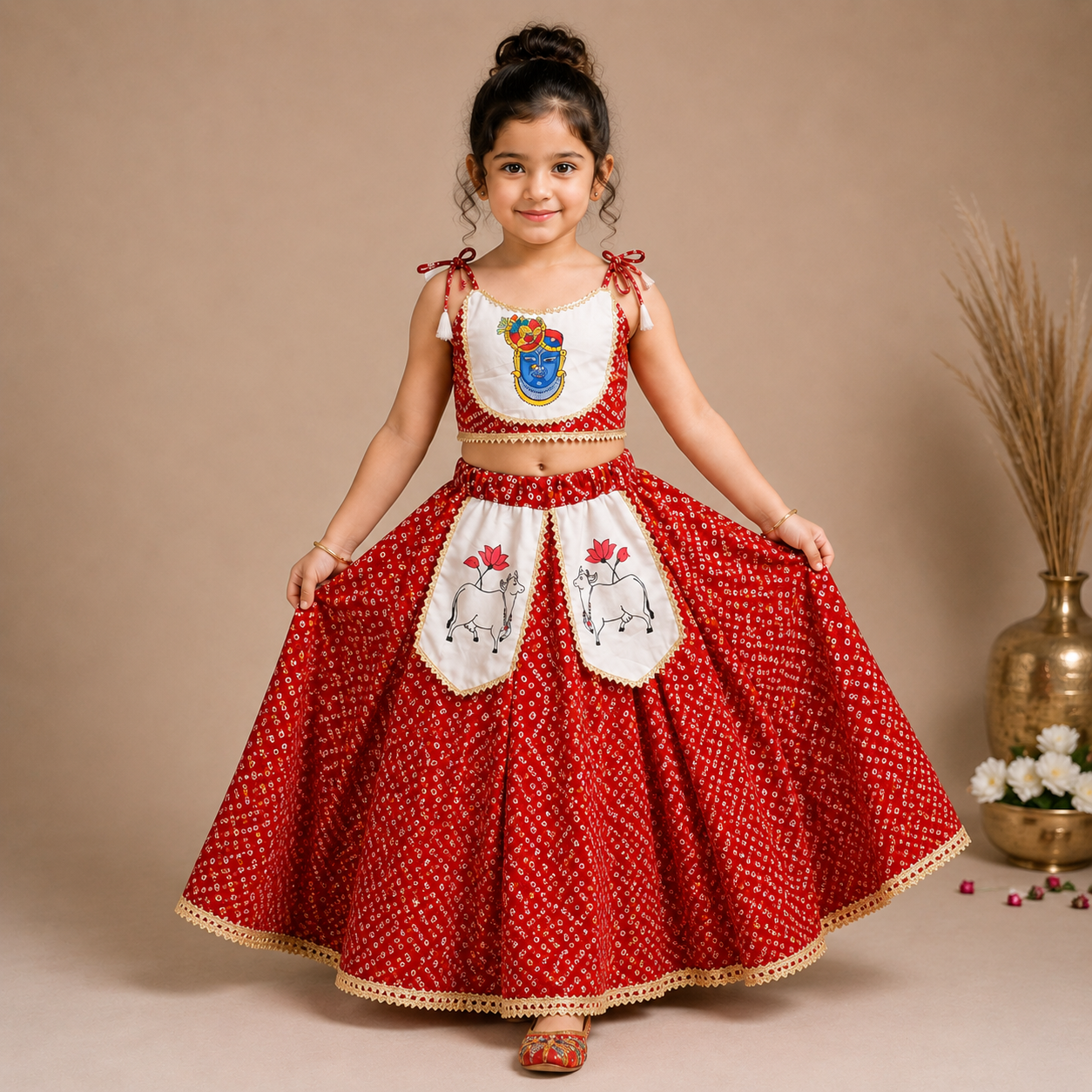 Pre Order: Radha Ras Lehenga Set