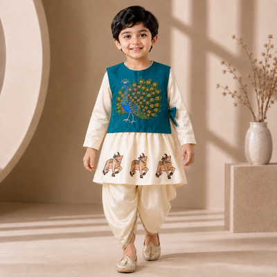 Pre Order: Neel Mayur Kurta Set