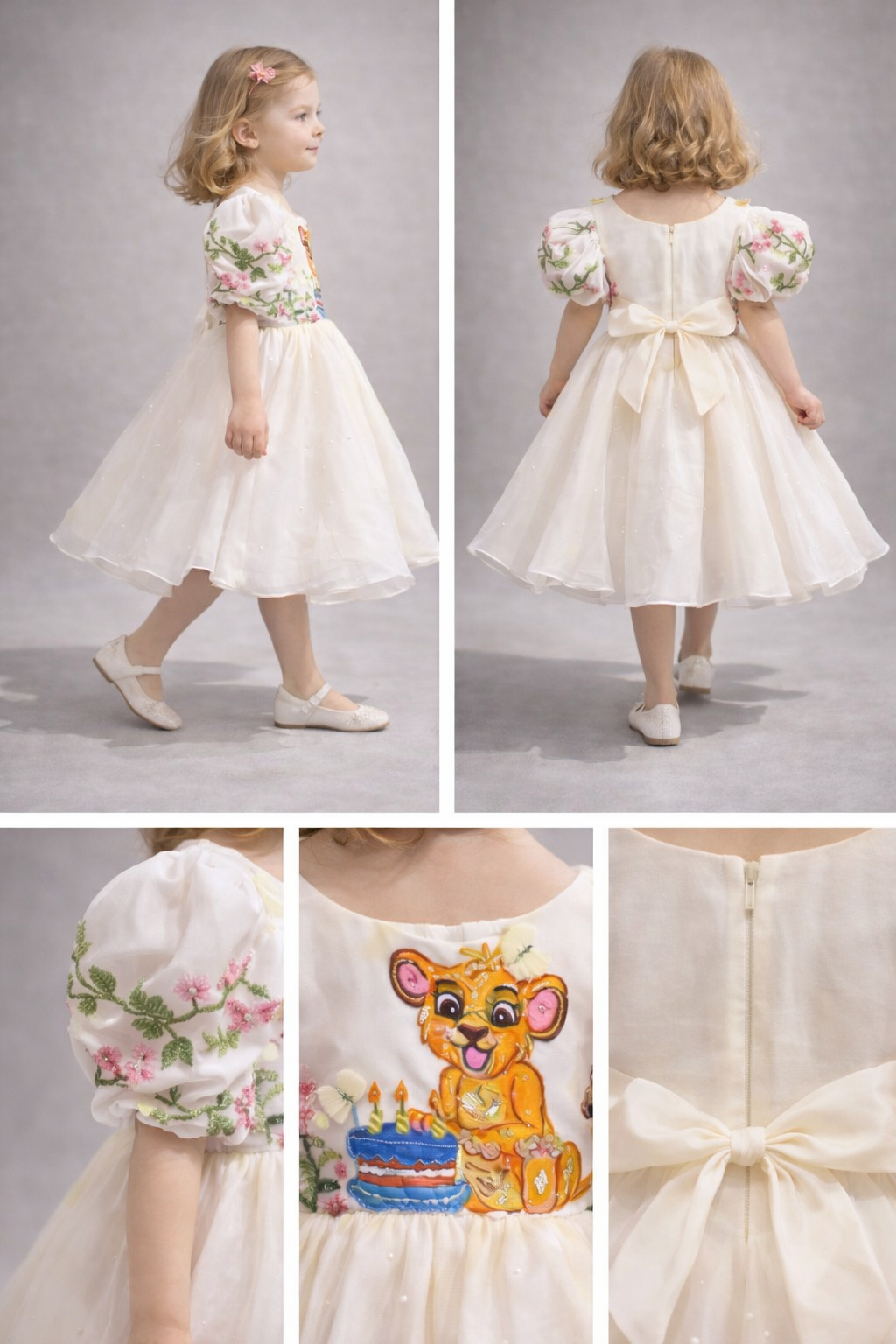Pre Order: Cute Lion Celebration Dress