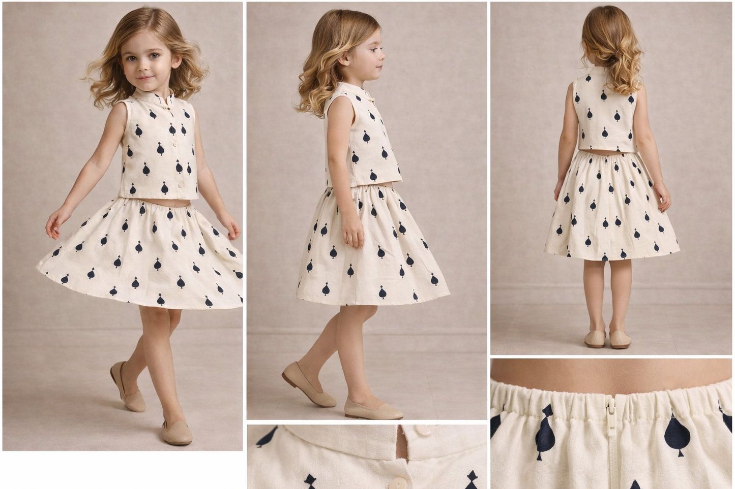 Pre Order: Indigo Poise Co-ord Set