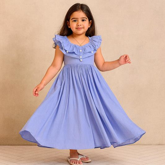 Pre Order: Lavender Cotton Dress