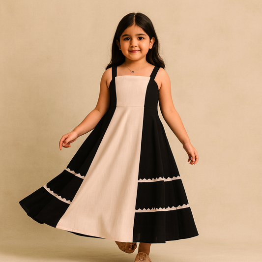 Pre Order: Black Lace Work Dress