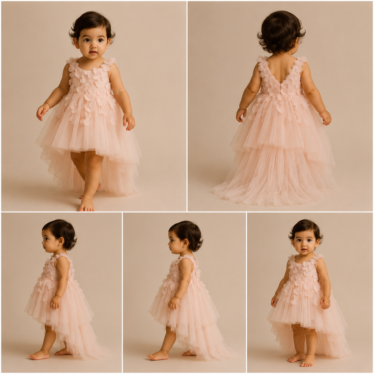 Pre Order: Hazel Pink Net Dress