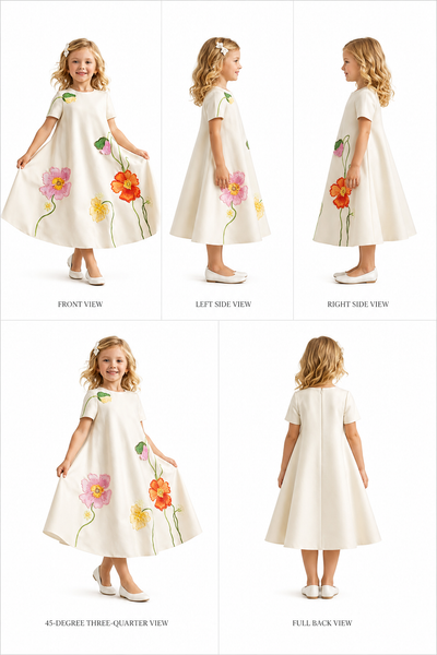 Pre Order: Floral Whisper Gown