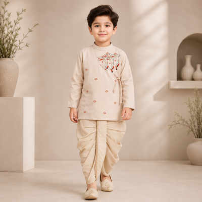 Pre Order: Gopal Heritage Dhoti Set