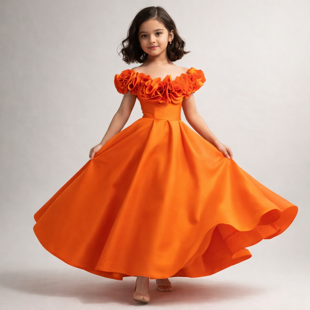Pre Order: Orange Blossom Gown