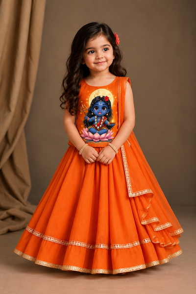 Pre Order : Divya Bal Gopal Lehenga
