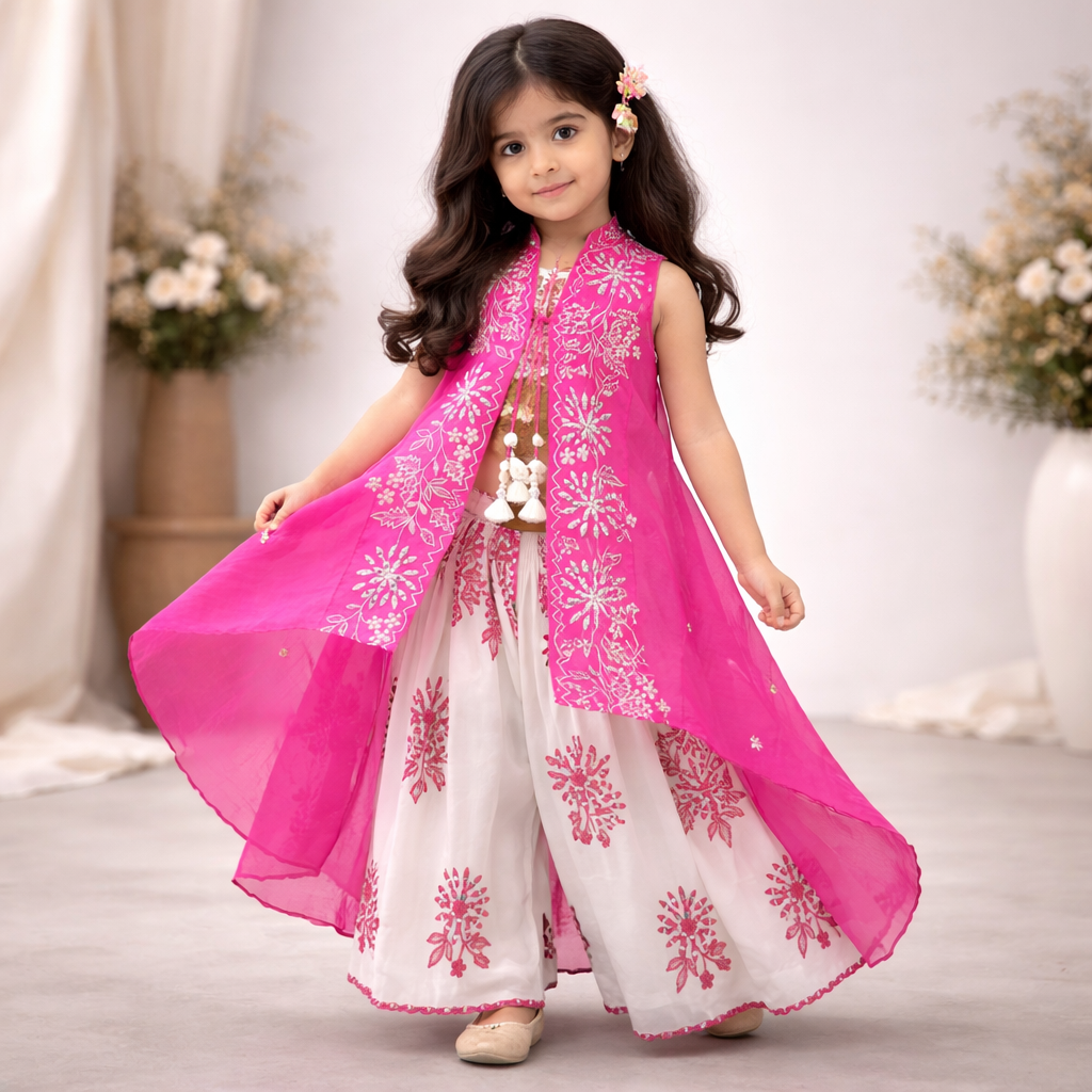 Pre Order: Hot Pink Cape Set