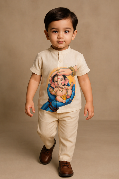 Pre order : Newborn Ganesha Shirt