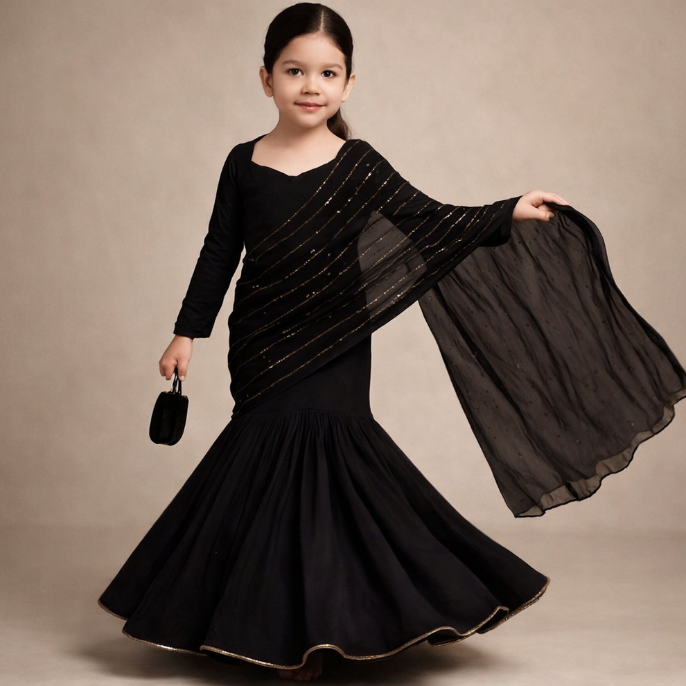 Pre Order: Kamal Draped Set