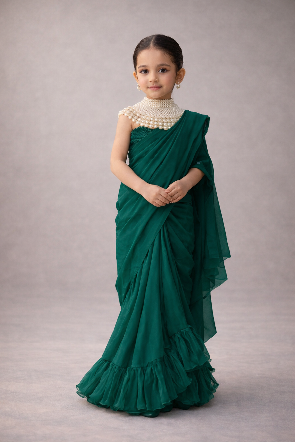 Pre Order: Noor-e-Moti Saree Set