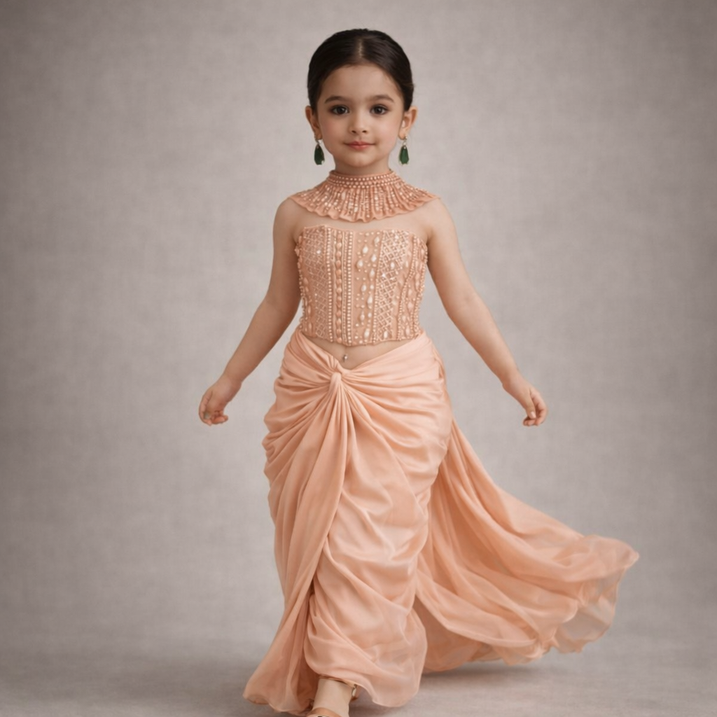 Pre Order: Ruby Rani Saree Set