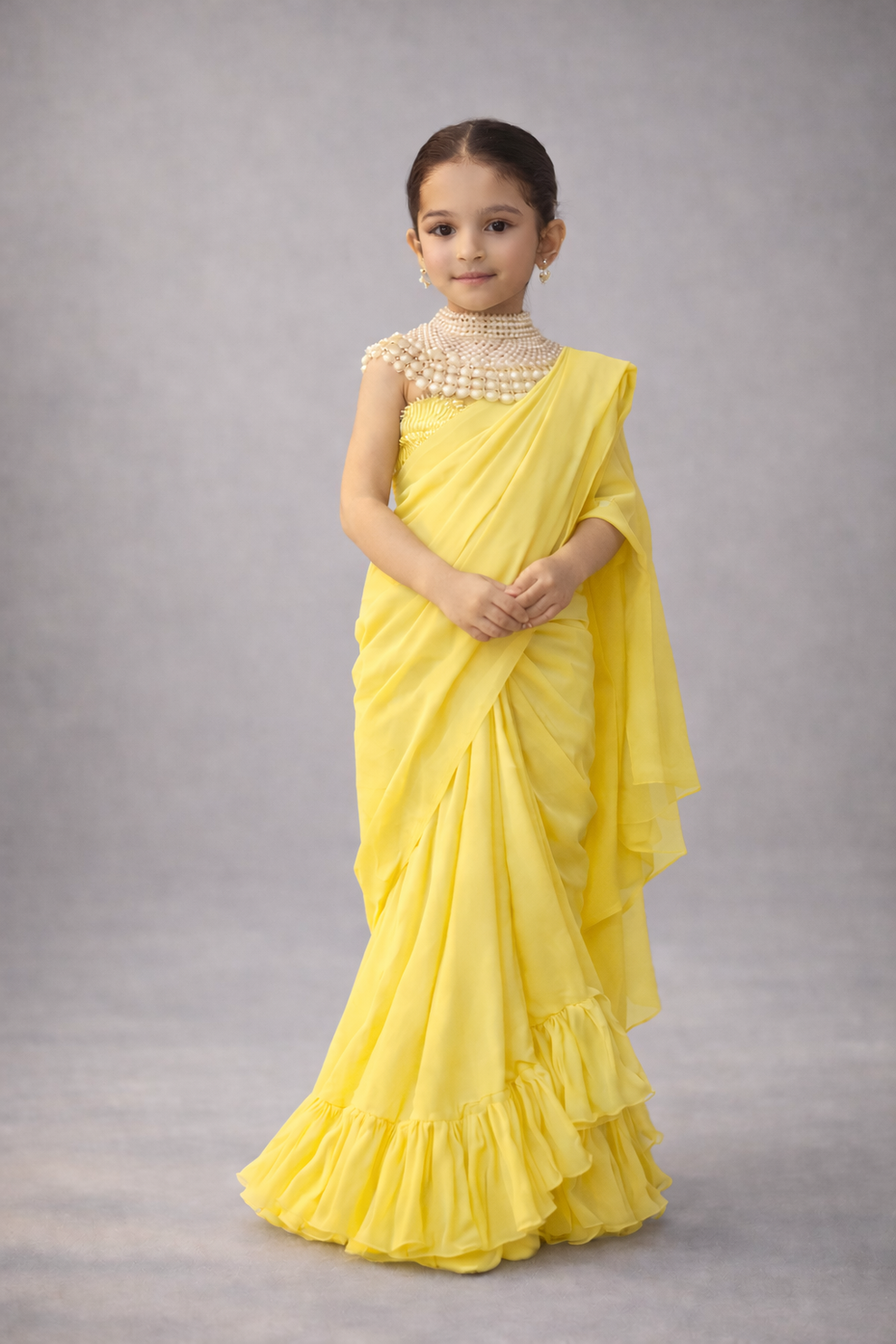 Pre Order: Noor-e-Moti Saree Set