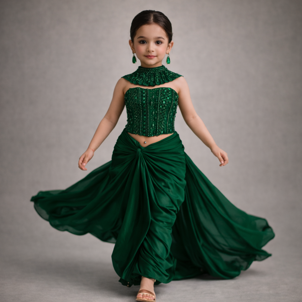 Pre Order: Ruby Rani Saree Set