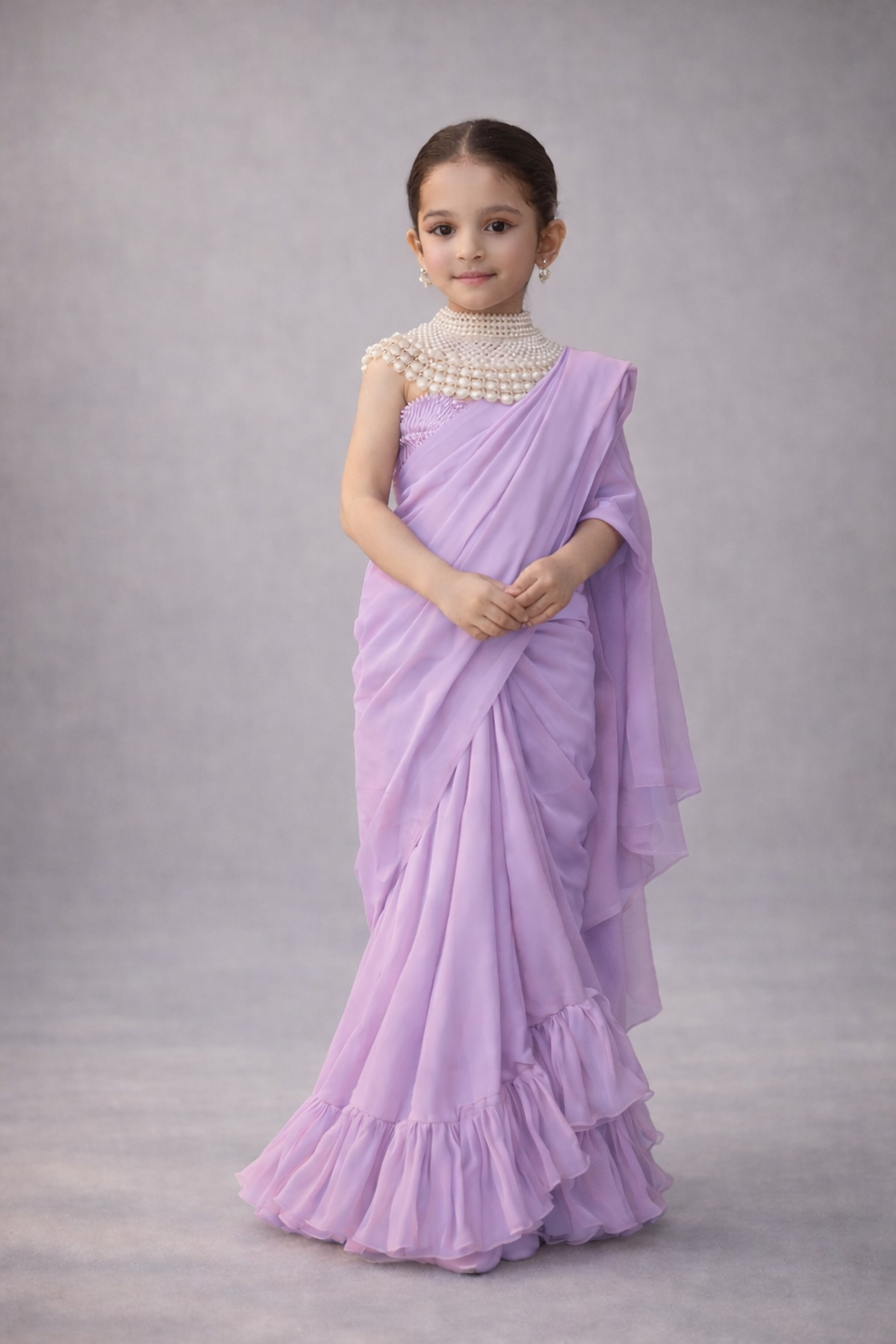 Pre Order: Noor-e-Moti Saree Set