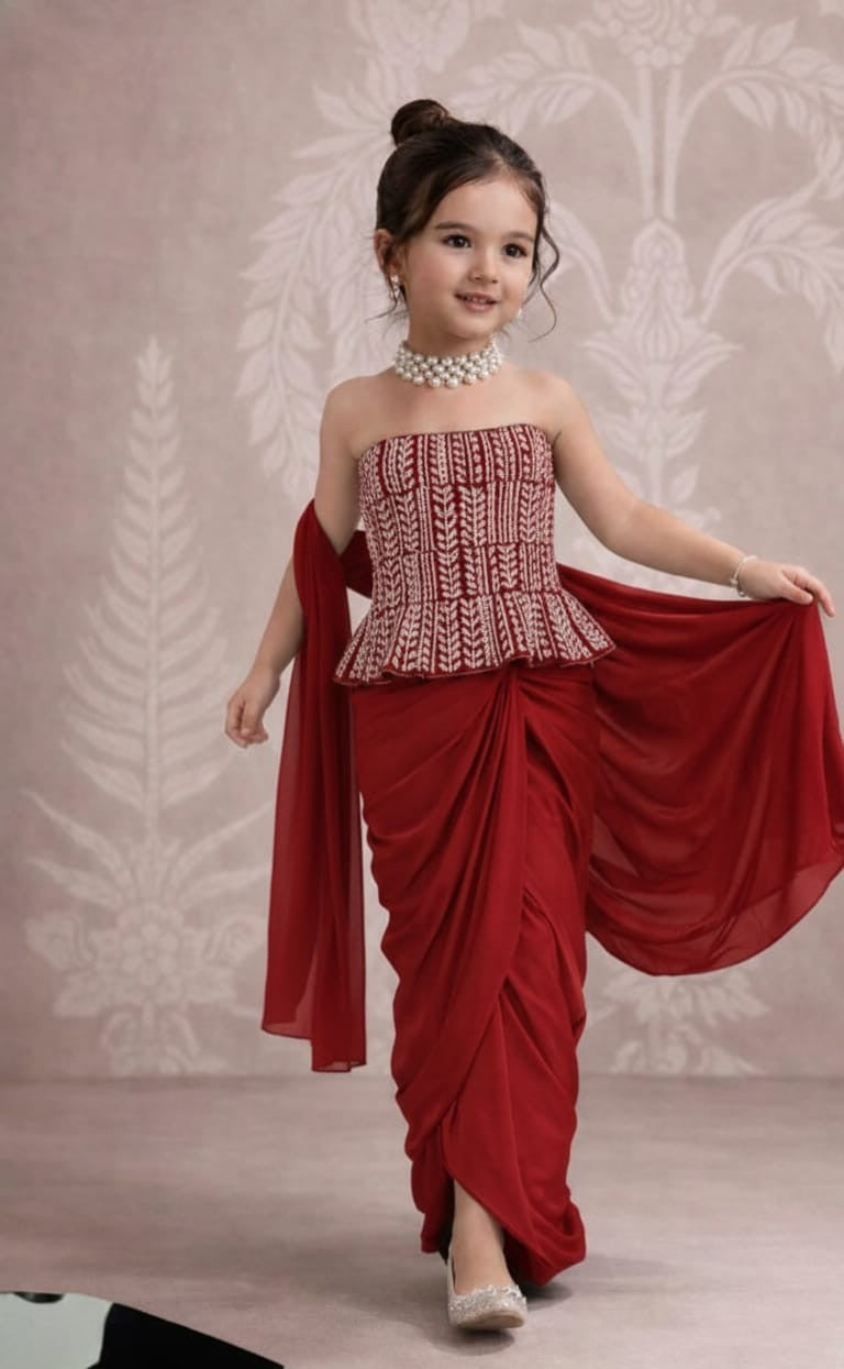 Pre Order: Chandni Saree Set