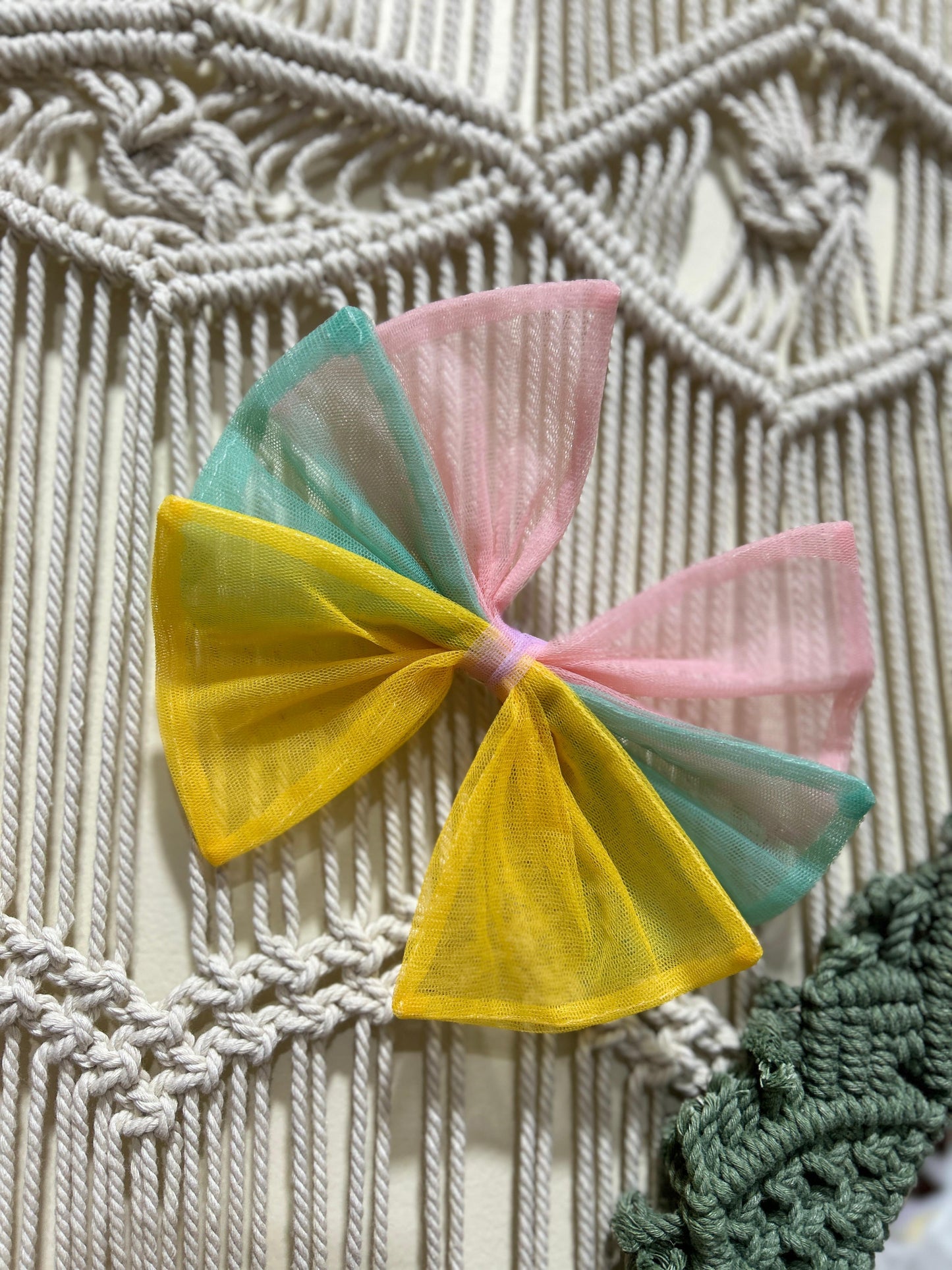 Cute Multicolour Bowie Hair Clip
