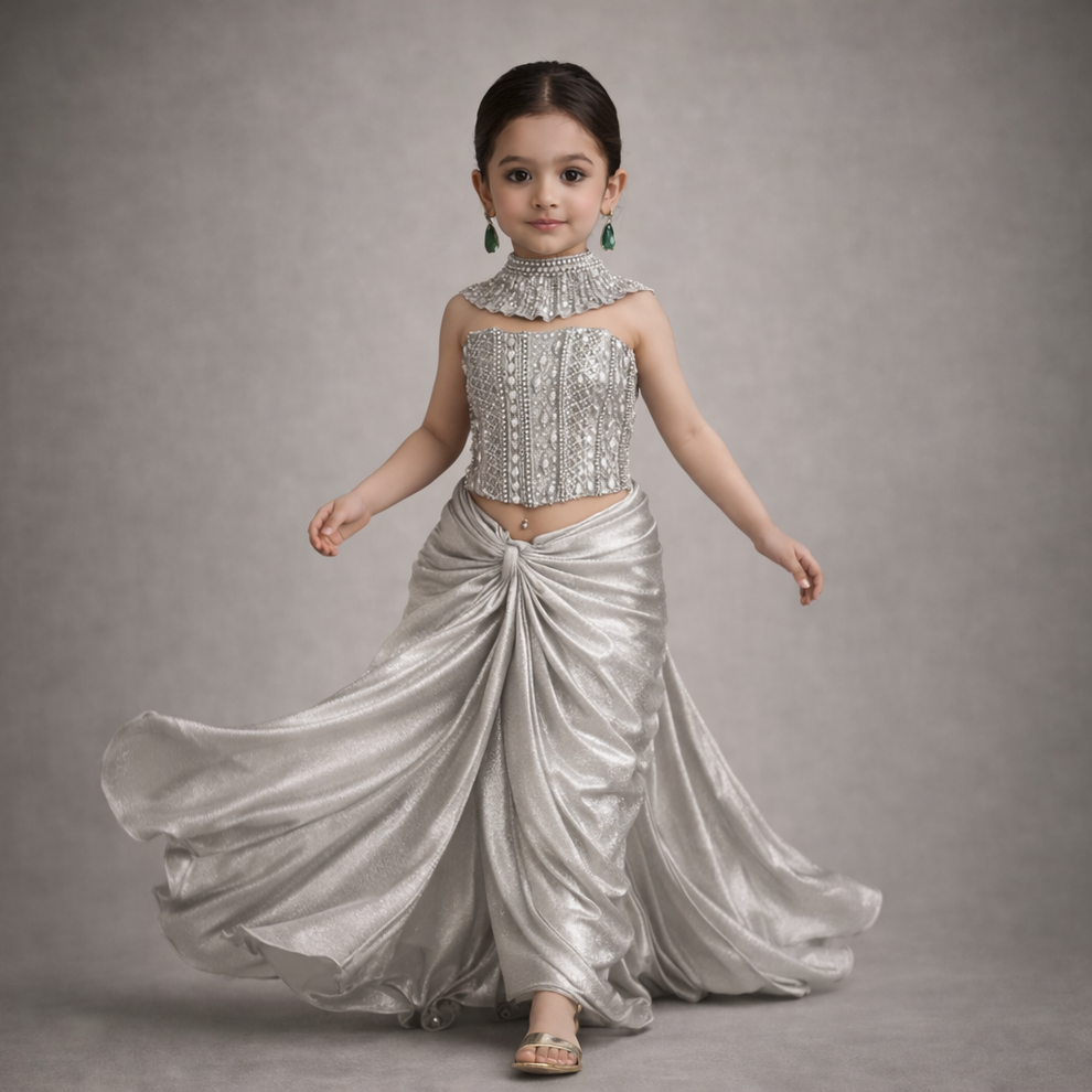Pre Order: Ruby Rani Saree Set