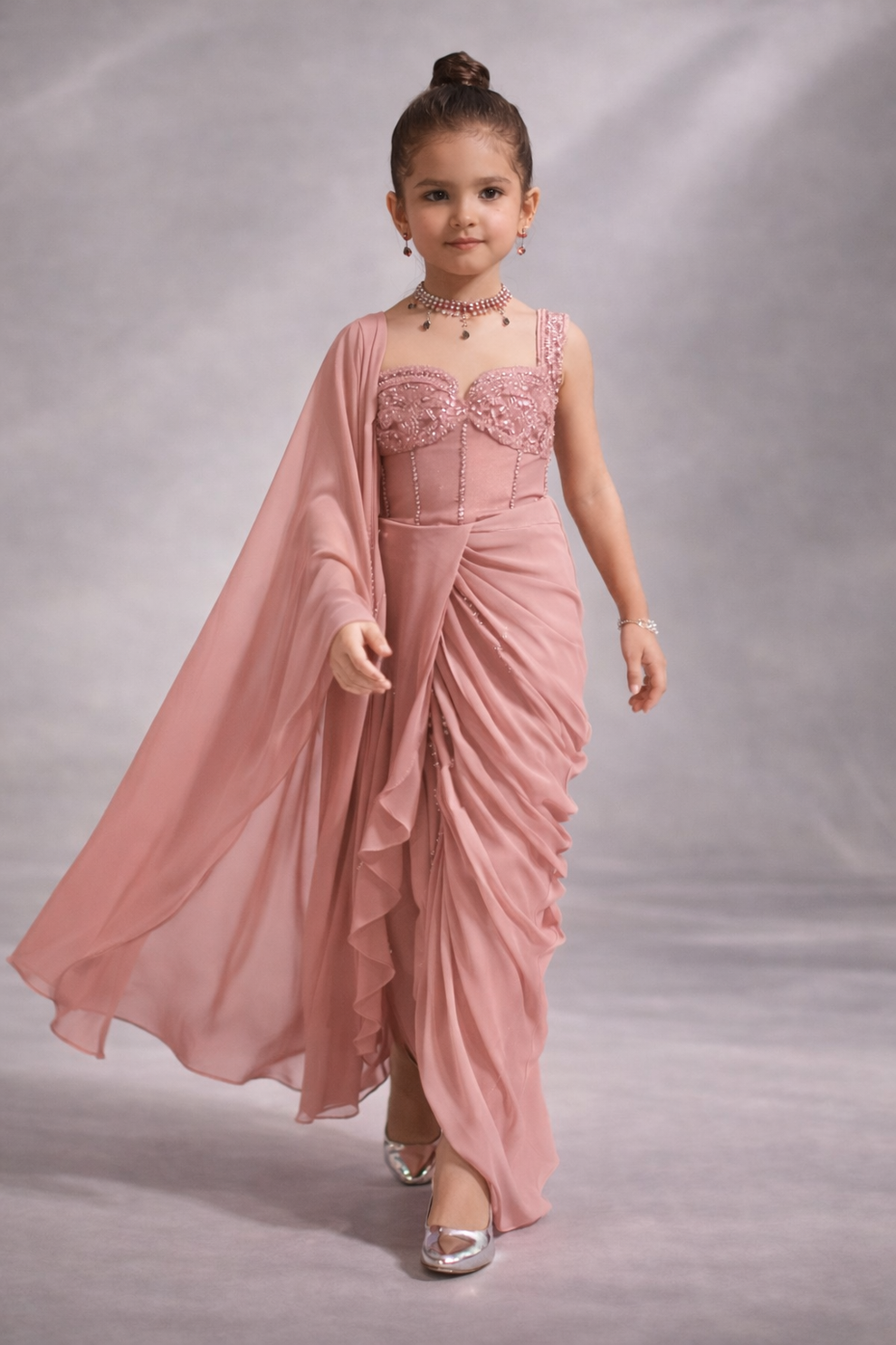 Pre Order: Elegance Saree Set