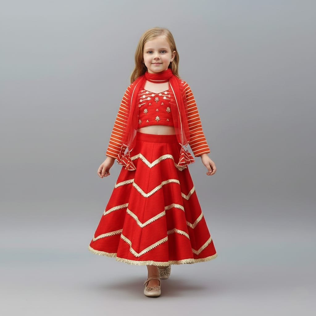 Pre Order: Little Princess Lehenga Set