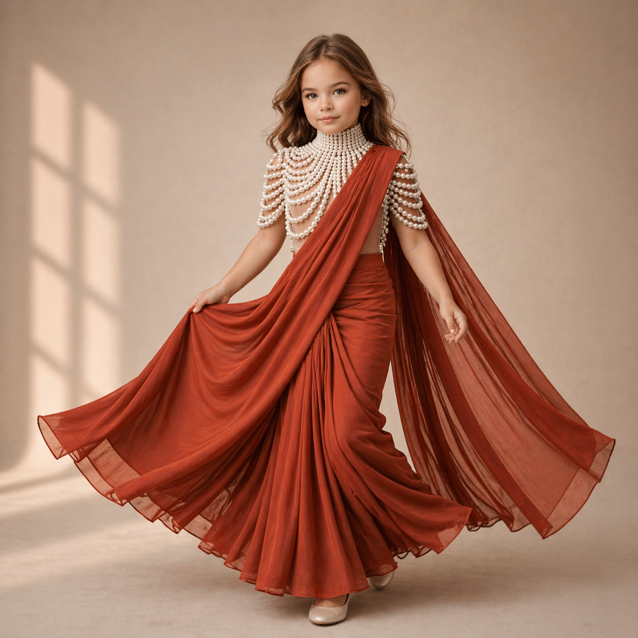 Pre Order: Queen Saree Set